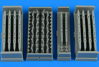 AIRES4907 1/48 Su-25 Frogfoot wing pylons - early (ZVE)