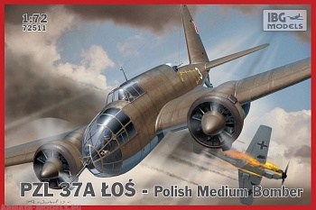 IBG72511 Самолёт PZL.37 A Los - Polish Medium Bomber