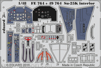 49764ED Su-25K interior
