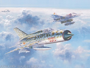11101 Набор The Sound of Silence is a Dual Combo of A-4 (Hasegawa) and MiG-21PFM