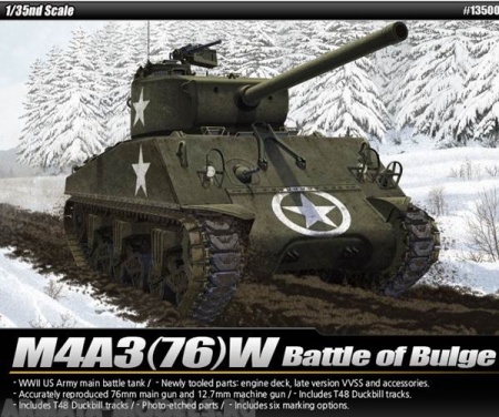 13500 Танк   M4A3 (76)W Battle of Bulge Academy