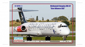 ЕЕ144110_3 Авиалайнер MD-87 Star Alliance SAS