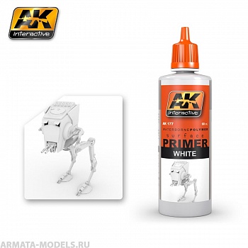 AK-177 Грунт акриловый WHITE PRIMER