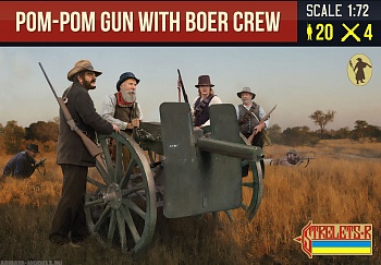 72188ST Фигуры Pom-Pom Gun with Boer Crew