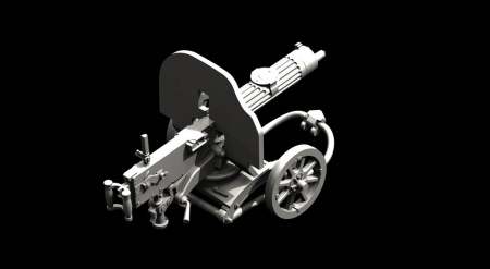 35676 Советский пулемёт Максим (1941г.) ICM