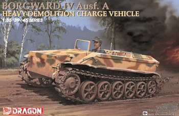 6101Д Сборная модель BORGWARD IV Ausf. A HEAVY DEMOLITION CHARGE VEHICLE