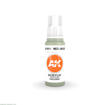 AK11010 Краска акриловая Medium Grey 17ml