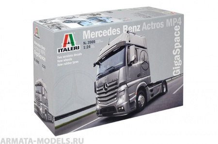 3905ИТ Грузовик MERCEDES BENZ ACTROS MP4 GIGA Italeri