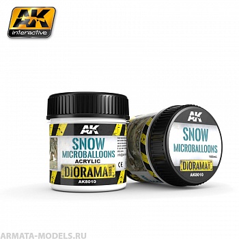 AK8010 Снежные шары SNOW MICROBALLOONS - 100ml