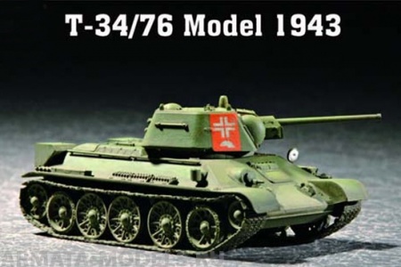 07208 Танк  Т-34/76 мод 1943 г. Trumpeter