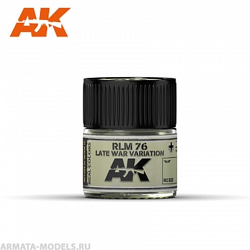 RC322 Краска Real Colors RLM 76 Late War Variation 10ml