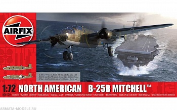 A06020 Сборная модель самолета  North American B25B Mitchell