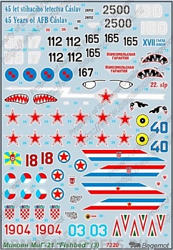 72020 Декаль Микоян МиГ-21 (3)