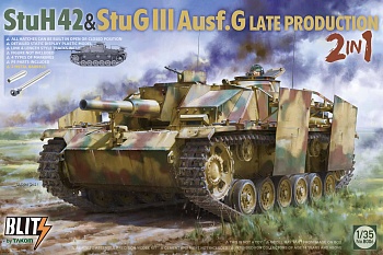 8006T StuH 42 & StuG III Ausf. G Late Production 2in1