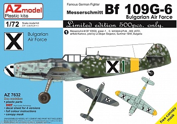 AZ7632 Самолет Messerschmitt Bf 109G-6