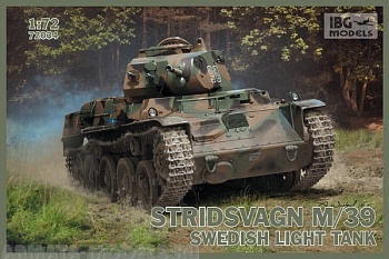 IBG72034 Танк Stridsvagn M/39 Swedish light tank