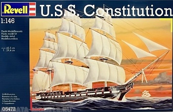 05472 Корабль парусный U.S.S. Constitution