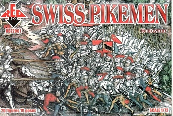 RB72061 Фигуры Swiss Infantry (Pike) 16th century 