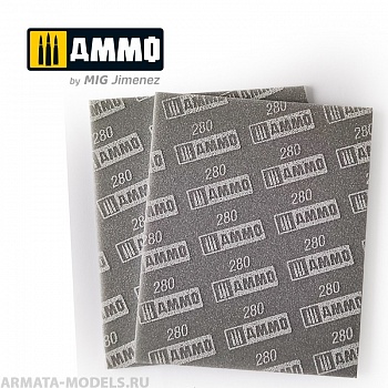 AMIG8558 Абразивная губка Sanding Sponge Sheet (280)