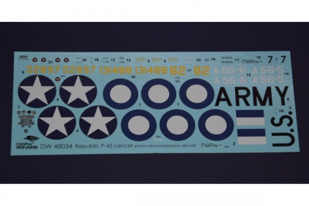 DW48034 Republic P-43 B/C Lancer Dora Wings