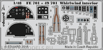 FE701ED  Whirlwind Interior SA 1/48