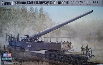 82903 Орудие German 280mm K5(E) Railway Gun Leopold