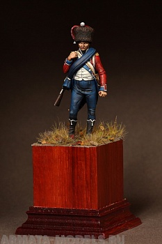 5416SOGA Cornet of the Carabiniers Company of the 15th Light Infantry Regiment. France 1812.