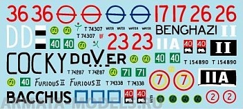 35062BIS Декаль Br. Sherman Mk III in Africa - REPRINTED