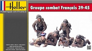81224HL Солдаты GROUPE DE COMBAT Franсais 39-45
