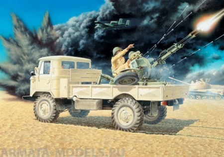 ЕЕ35132 Г-66 + зенитная установка ЗУ-23-2 Восточный экспресс