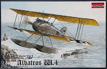 Rod034 Самолет ALBATROS W4 (LATE)