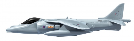 J6009 QUICKBUILD Harrier Airfix