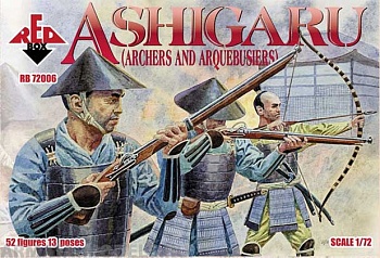 RB72006 Фигуры Ashigaru (Archers and Arquebusiers)