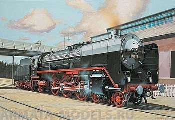 02172RE Скоростной паровоз  Express Locomotive BR01 & Tender 2'2' T32