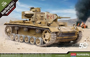 13531  Игрушка  техника и вооружение  Panzer III Ausf. J "North Afrika"