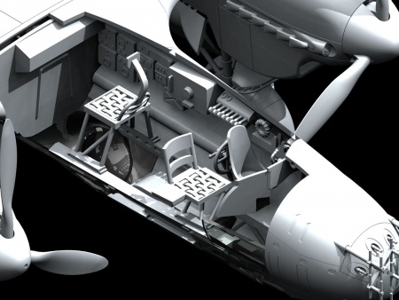 48242 Do 215 B-5, германский ночной истребитель 2 МВ ICM