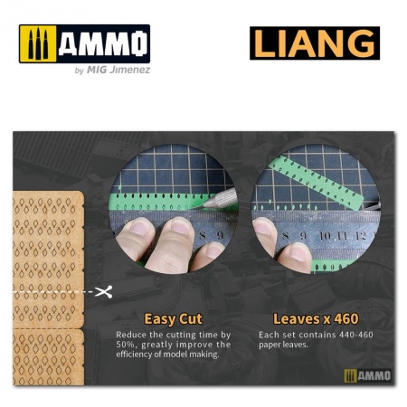 LIANG-0142 Набор декораций Paper Leaves Series - Spring 2