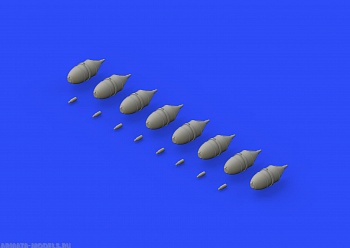 648376ED ФАБ 100 советские бомбы Второй Мировой FAB 100 Soviet WWII bombs 1/48