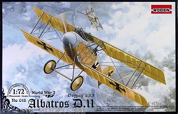 Rod018 Самолет ALBATROS D.II