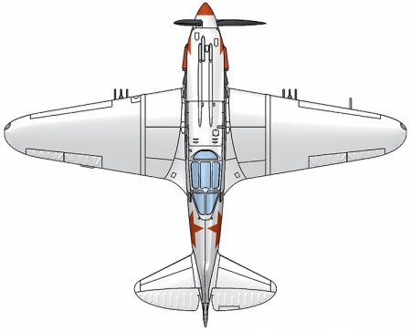 48013 Истребитель  ПВО Москвы 1941-1942 г.г. ARK model