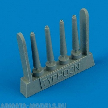 QB48264  Typhoon Mk.IB Cannon Barrels kit for Hasegawa 1/48