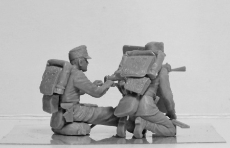 35697 Фигуры, Австро-венгерский пулеметный расчет І МВ ICM