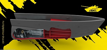 AM14434 Интерьер носового торпедного отсека quot;Щукиquot;, 1/144