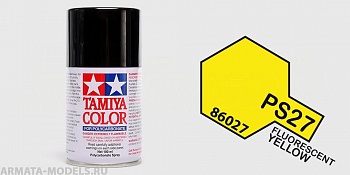 86027 Краска для поликарбоната PS-27 Fluorescent Yellow