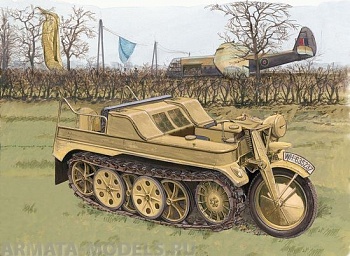 75001Д Мотоцикл Sd.Kfz.2 Kleines Kettenkrad
